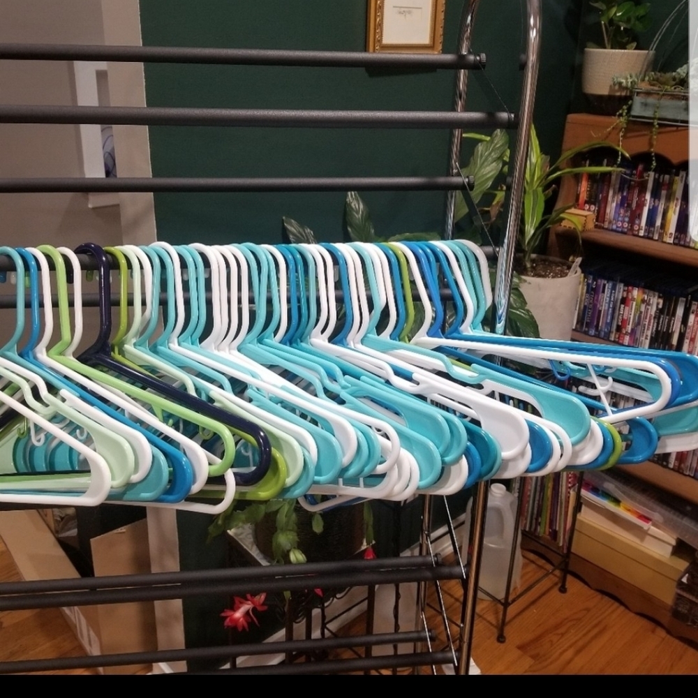 Set of 35 hangers
